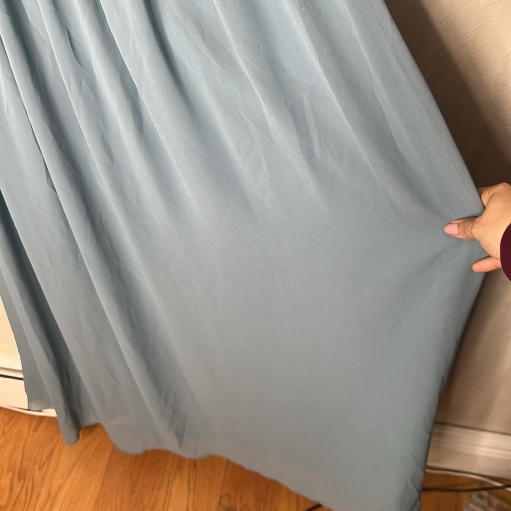 🦋🆕 GATHER & GOWN BRIDESMAID FLOOR-LENGTH GOWN SIZE 10 - Picture 5 of 11